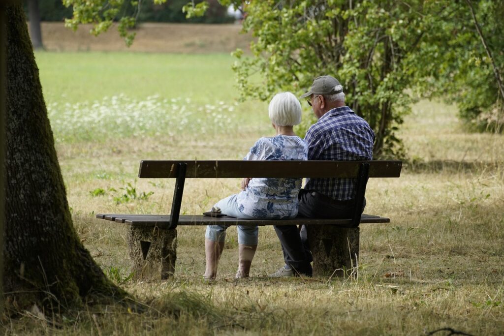 retraités en maison de retraite