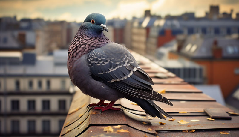 les nuisances causees par les pigeons